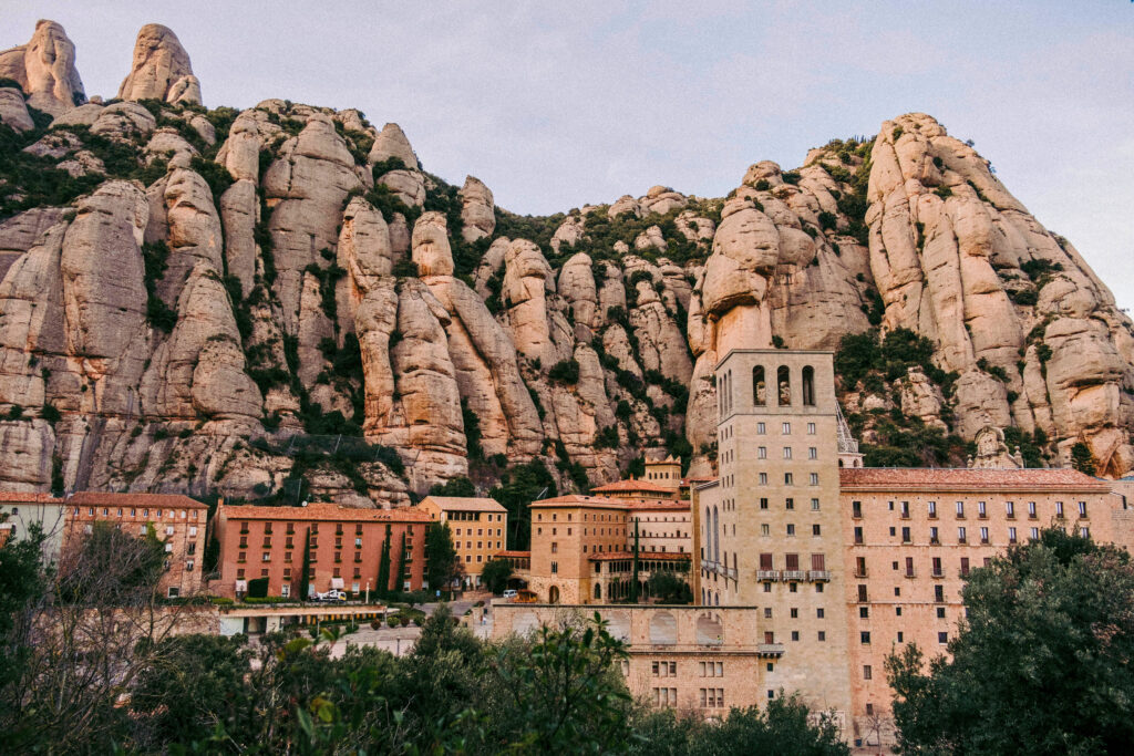 View of Montserrat Monastery, Barcelona