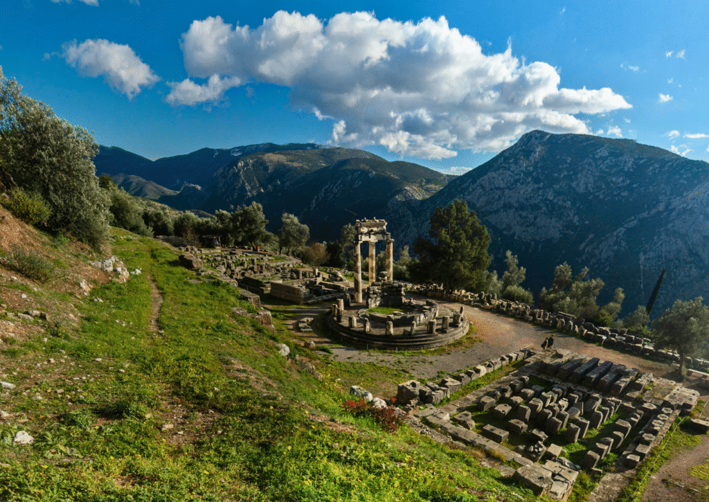  Archaeological site of Delphi- Best Places to Visit in Greece